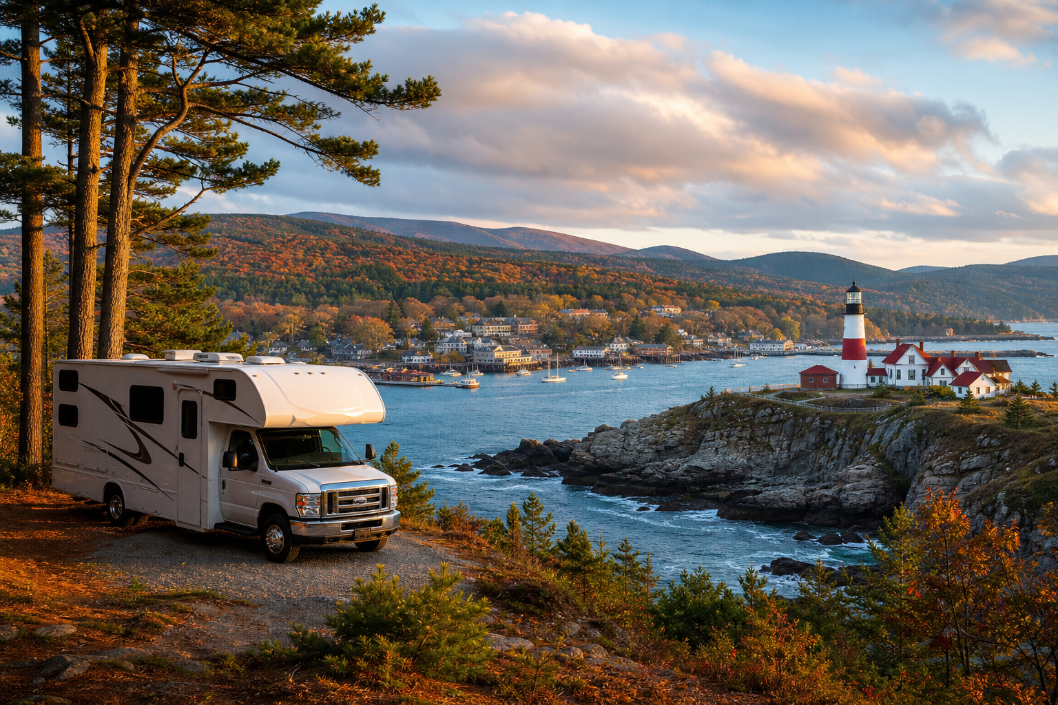 Maine Rundreise wohnmobil USA